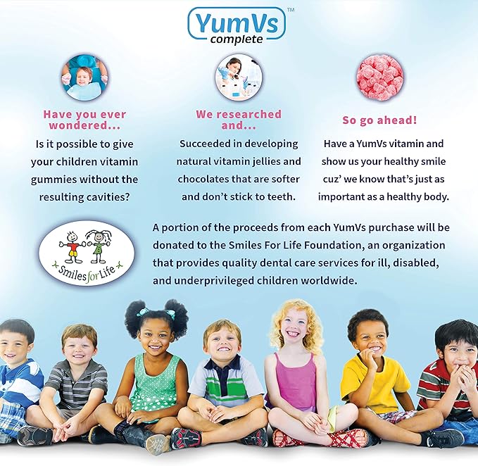Prebiotic Fiber Zero Gummies for Kids by YumVs | Keto Sugar Free Gummy Chews for Toddlers |4g Fiber for Children Constipation Support | Natural Kosher Halal Berry Chewable 70 Count