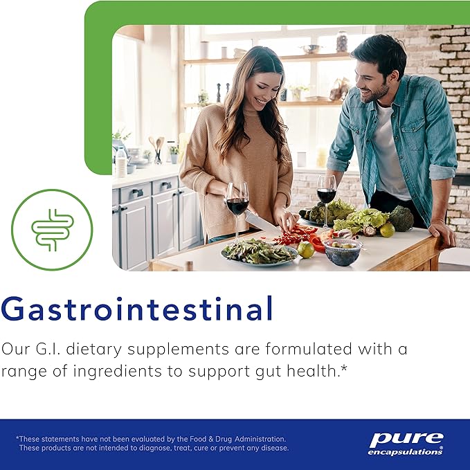 Pure Encapsulations G.I. Integrity | Enhanced Support for Gastrointestinal Integrity and Function | 240 Capsules