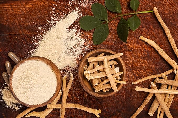 Organic Ashwagandha Root Powder -8 Ounce | Lab Tested for Purity | Resealable Kraft Bag,Non-GMO, Indian Ginseng, Withania Somnifera -100% Raw from India, by SHOPOSR (8 oz)