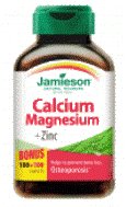 Calcium Mag/Zinc Bonus - Brand: Jamieson Laboratories