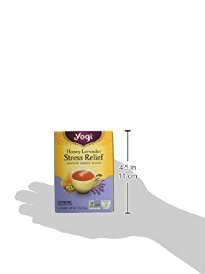 Yogi Tea Herbal Stress Relief, Honey Lavender 16 ct
