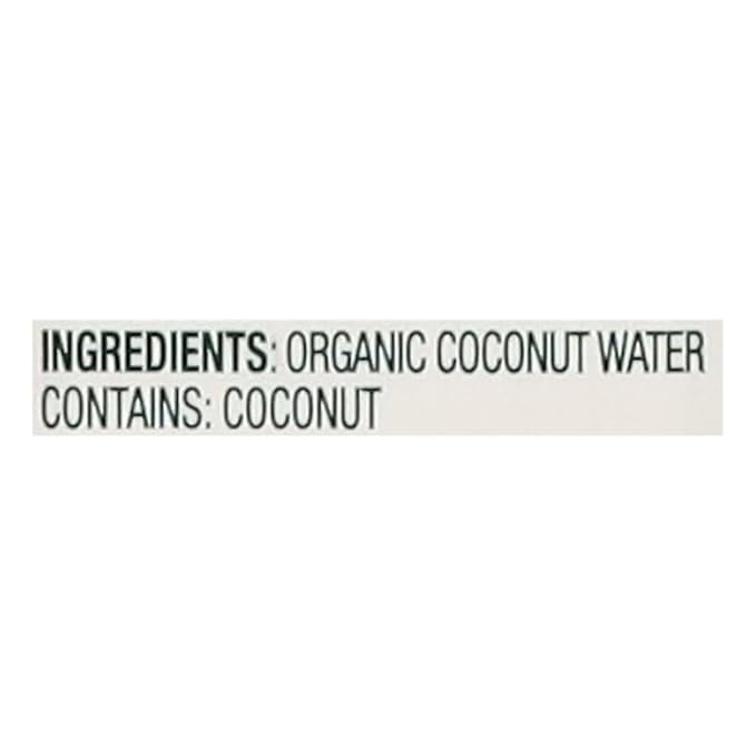 Iberia 100% Pure Organic Coconut Water, 1 Liter , 33.8 Fl Oz (Pack of 3)