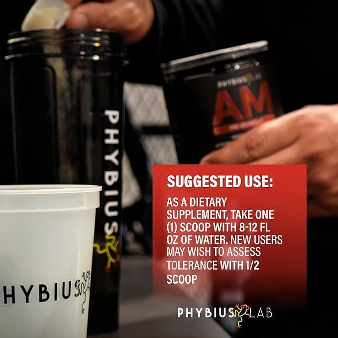 AM Pre-Workout (Sour Watermelon) Focus, Strength, Powder, 30 Servings