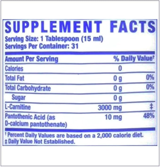 Ronnie Coleman Signature Series L-Carnitine XS 3000 Liquid, Amino Acids Metabolism and Lean Muscle Strength Support, Stimulant Free, Sugar Free, Zero Carbs, Orange Smash, 16 Oz