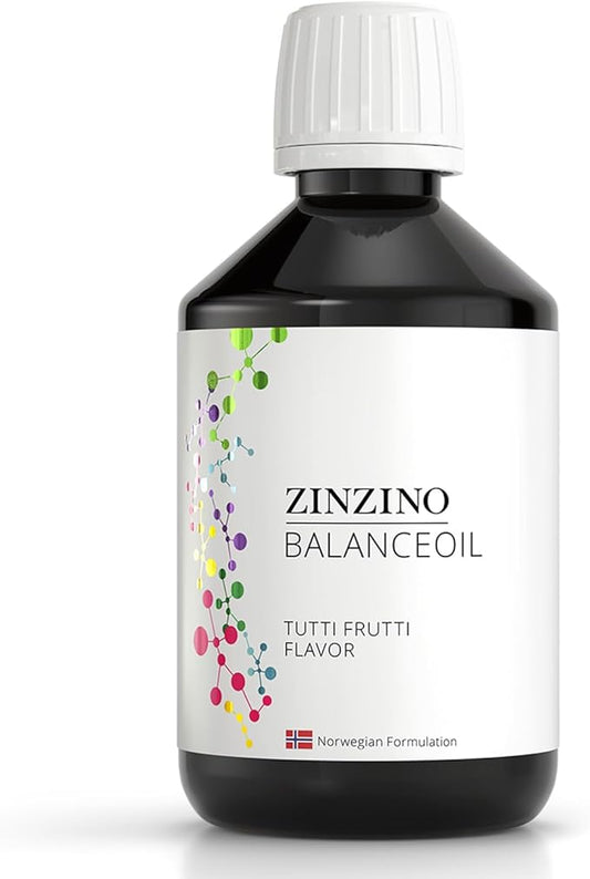 BalanceOil+ Tutti Frutti - Fish Oil Supplement for Kids with Extra Virgin Olive Oil, Omega-3 (EPA+DHA), Olive Polyphenols - (300 ml)