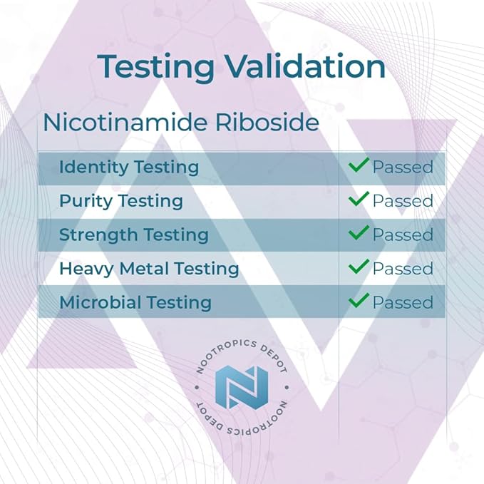 Nootropics Depot Nicotinamide Riboside Capsules | 300mg | NAD+ Precursor | 30 Count | Promotes NAD+ Levels | Cellular Energy