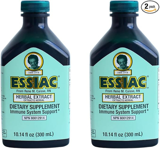 Essiac Original Herbal Liquid Extract – 10.14 fl oz Bottle | Powerful Antioxidant Blend to Help Promote Overall Health & Well-Being | Original Formula from 1922 (Pack of 2)