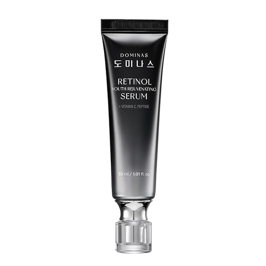Korean Retinol Serum for Face (1fl oz) – Youth Rejuvenating Face Ampoule for Improving Fine Lines & Reducing Pigmentation, Skin Care for Day & Night Use. Vitamin C, Niacinamide, Peptide
