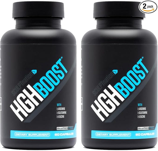 Sculpt Nation by V Shred L Arginine, Tribulus Terrestris & Amino Acids for Energy, Performance, and Vitality Support, Lean Body Mass and Recovery Support - 60 Gluten Free Capsules - 2 Pack