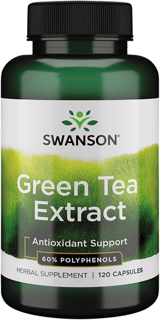Swanson Green Tea Extract (Standardized) 120 Capsules