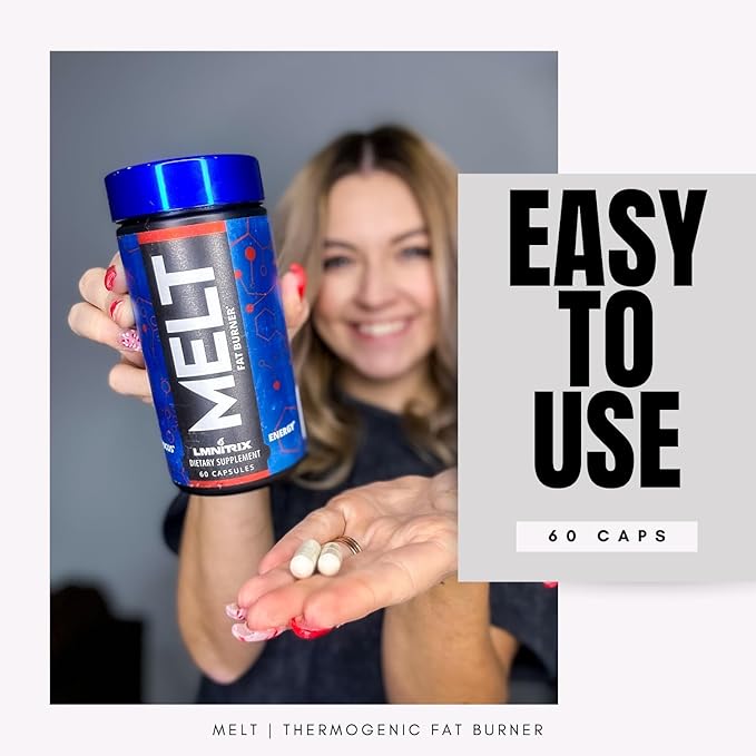 MELT EXT - Extreme Thermogenic Fat Burner - Powerful Weight Loss Aid, Stronger Than Most Diet Pills - True Plateau Destroyer - Lose Weight Fast for Men and Women - 60ct