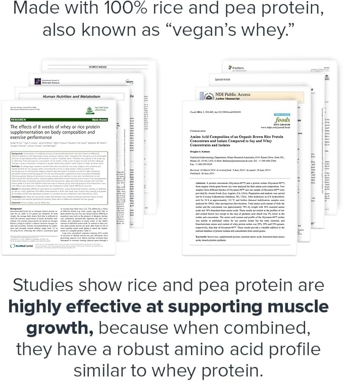 LEGION Plant+ Vegan Protein Powder, Rice and Pea, Plant Based Protein Blend. Gluten Free, GMO Free, Naturally Sweetened and Flavored, 20 Servings, 2 Lbs (Salted Caramel)