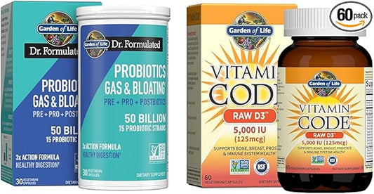 Garden of Life Dr Formulated Once Daily 3-in-1 Complete Prebiotics & Vitamin D