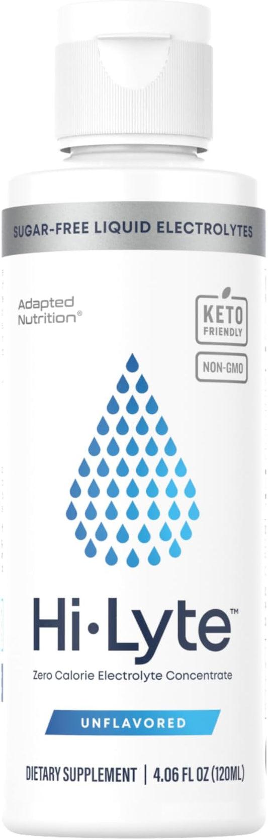 Hi-Lyte Electrolytes for Fasting, Immune Support and Rapid Hydration | 48 Servings | NO Calories NO Sugar | 20%+ More Potassium, Magnesium & Zinc