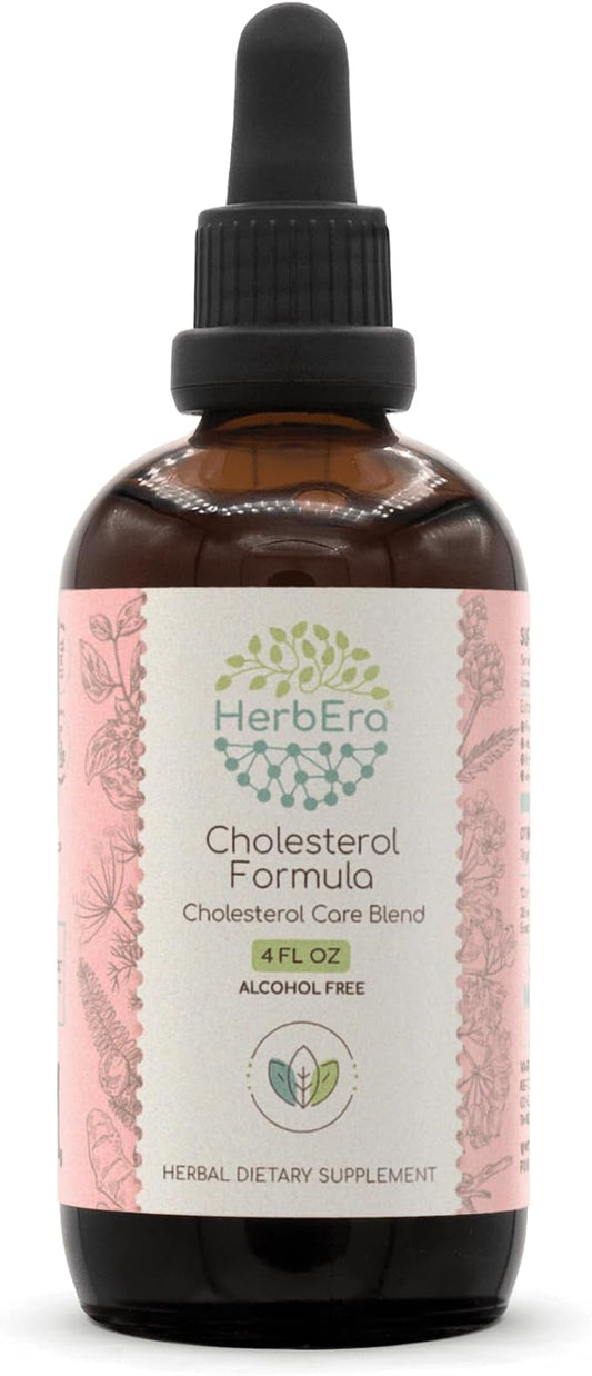 Cholesterol Formula B120 Alcohol-Free Extract Tincture Artichoke Leaf, Hawthorn Leaf and Flower, Fennel Seed, Turmeric Root, Ashwagandha Root, Amla Berry. Cholesterol Care Blend 4 Fl Oz