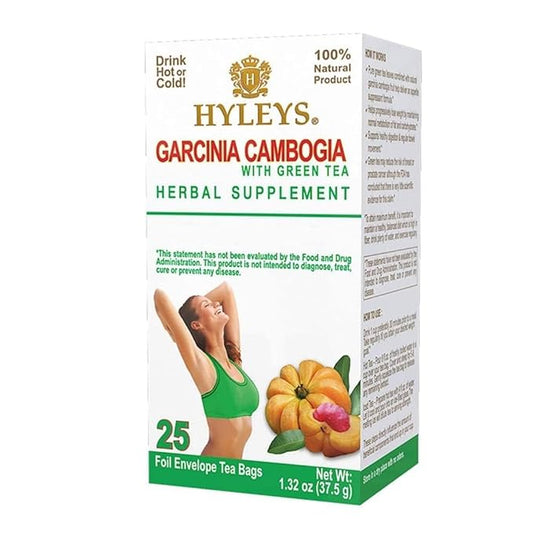 HYLEYS Tea Garcinia Cambogia Green Tea Original Flavor - 25 Tea Bags