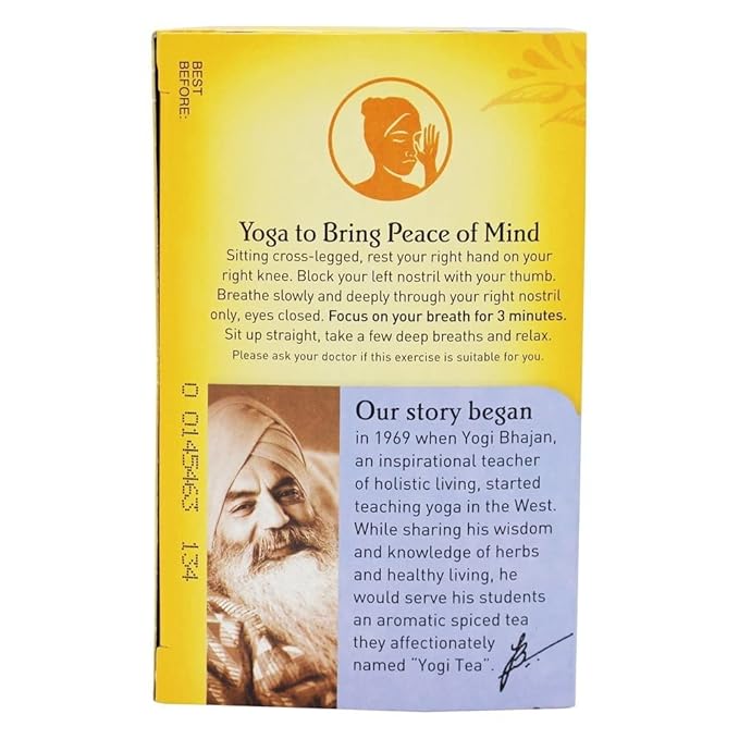 Yogi Tea Herbal Stress Relief, Honey Lavender 16 ct