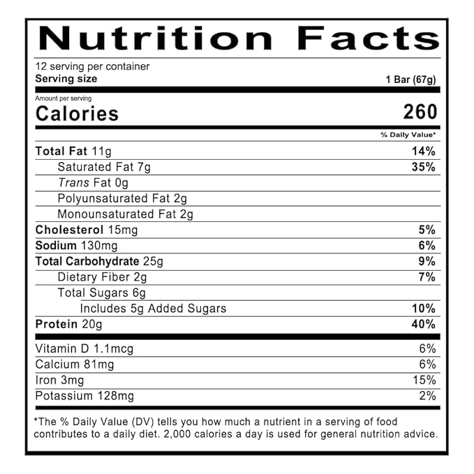 REDCON1 MRE Protein Bar, Iced Lemon Cake - 20g of Whole Food Protein + MCT Oil - Easily Digestible, Macro Balanced Low Sugar Meal Replacement Bar (12 Bars)