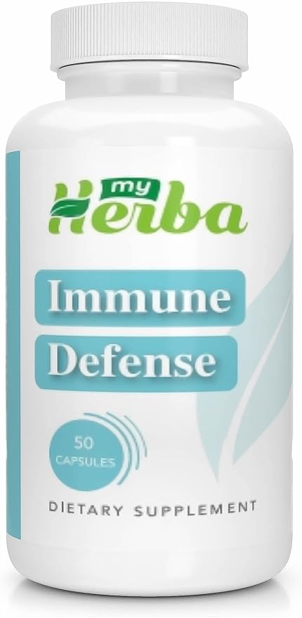 Immune Support Booster Supplement with Echinacea, Zinc 40mg, Garlic, Copper & Ginger, 50 Count