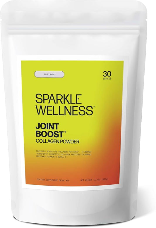 Joint Boost (No Flavor) [30-Serves] | Collagen Powder Supplement with FORTIGEL & TENDOFORTE Collagen Peptides & Calcium Ascorbate Vitamin C | Supports Joint Mobility