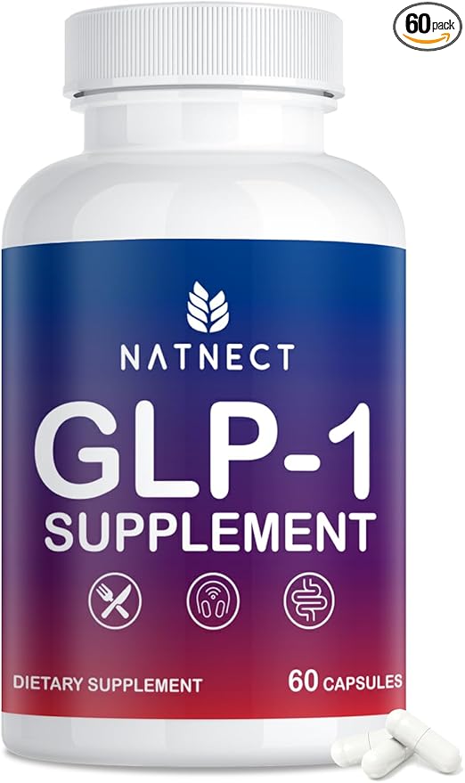 GLP-1 Supplement Support, GLP Activate Natural Formula, GLP-1 Supplement for Metabolic, Energy, GLP-1 Support, Take Before Meal (60 Capsules)