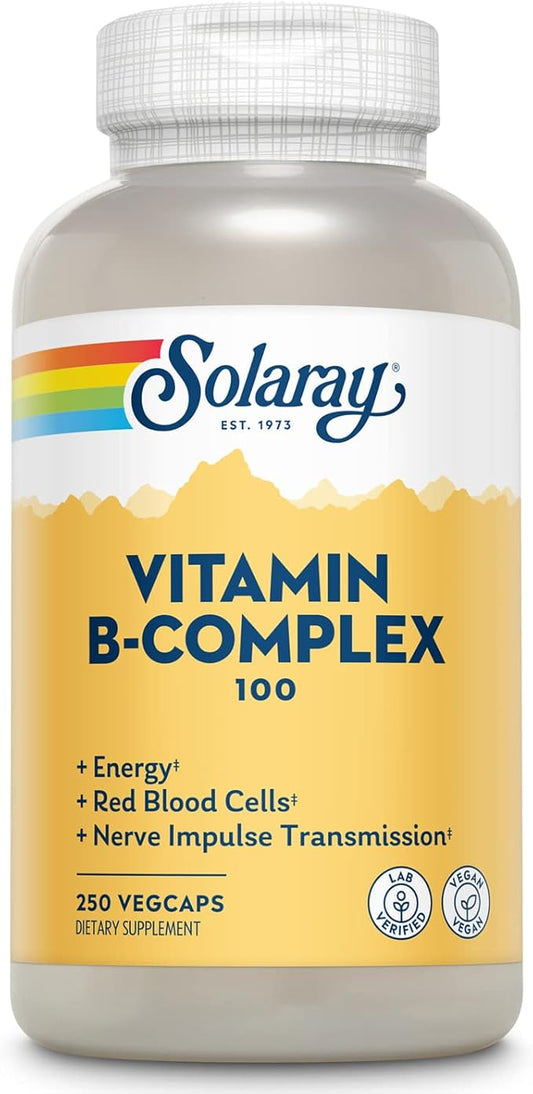 Solaray B-Complex 100 - 250 - Capsule [Health and Beauty]