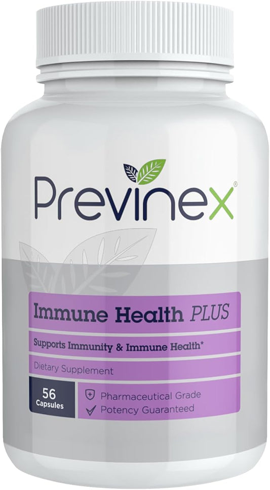 Immune Health Plus - Advanced Immune Defense with 9-in-1 Powerful Blend of Vitamin C, Vitamin D3, Zinc, Elderberry, Organic Maitake, Shiitake & Reishi Mushrooms, Beta Glucans – Immune Supplement