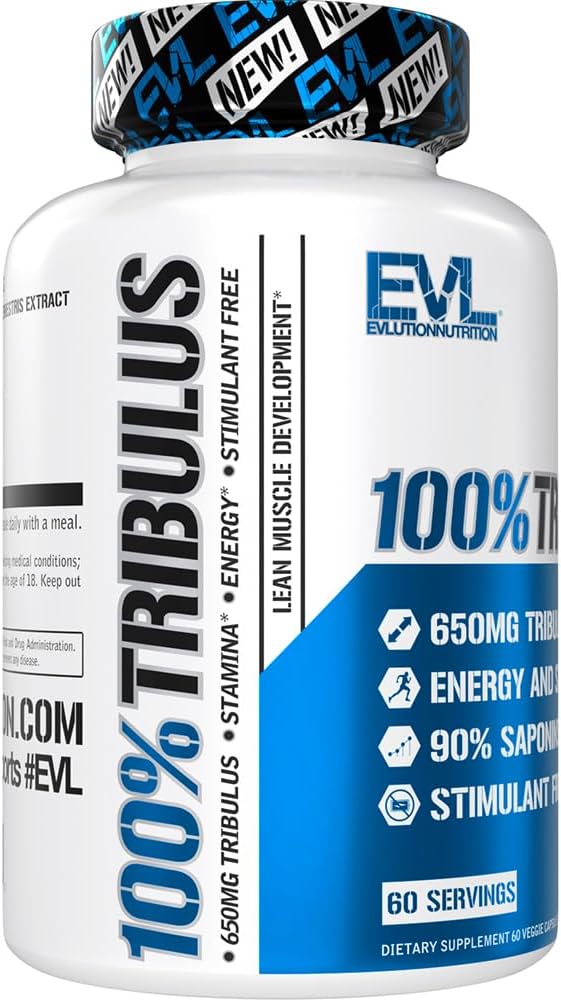 Invigorating Pure Tribulus Terrestris for Men - Performance Maximizing Testosterone Booster Tribulus Terrestris Supplement with 90% Saponins - Plant Based Stamina Strength and Energy Pills for Men