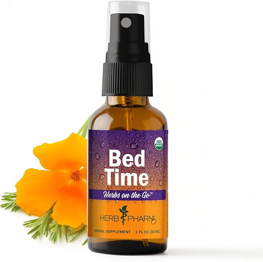 Herb Pharm Herbs on The Go Portable Spray, Bed Time 1 Fl Oz