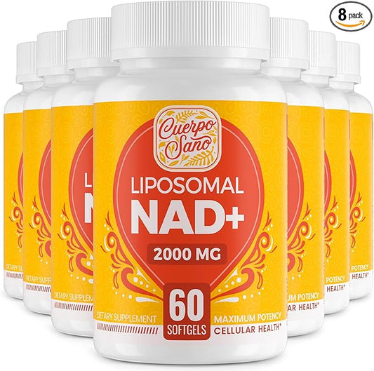 2000 MG NAD Supplement, Liposomal NAD+ with High Absorption, More Efficient Than Nicotinamide Riboside, Pure & Plus Boosting Supplement, Aging Defense, Metabolism & Cellular, 480 softgels
