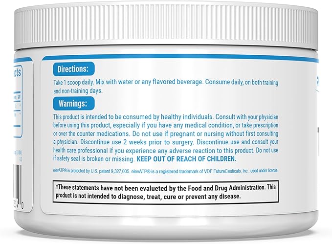 PEScience TruCreatine+ Creapure Creatine Monohydrate Powder, Micronized Creatine with ElevATP, 5g Per Serving, for Men & Women, Supports Muscle Growth, Strength & Recovery, 30 Servings