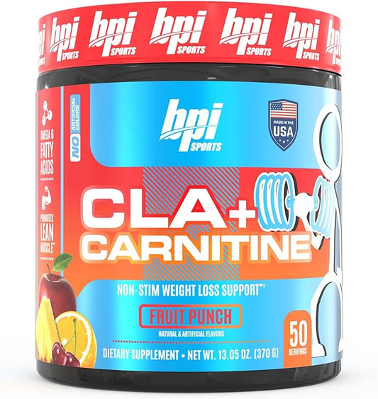 BPI Health CLA + Carnitine - CLA Plus Carnitine - Helps Boost Performance - Non-Stimulant Formula - May Help