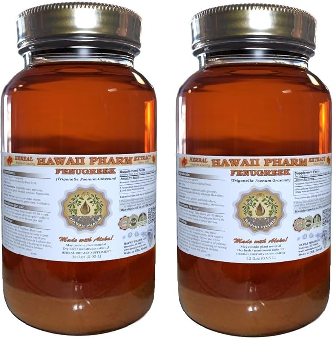Fenugreek (Trigonella foenum-graecum) Liquid Extract 2x32 oz