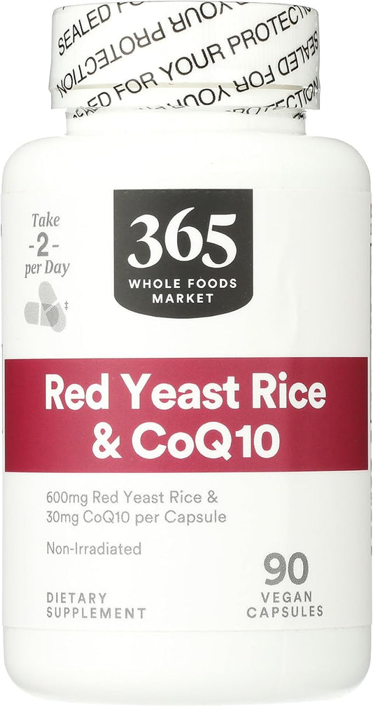 Whole Foods Market, Red Yeast Rice with CoQ10, 90 CT