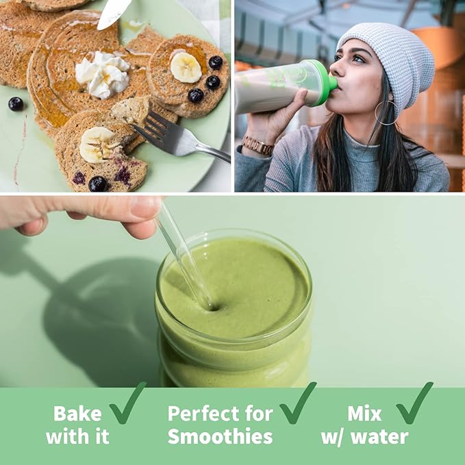 Sprout Living Epic Protein, Plant Based Protein & Superfoods Powder, Vanilla Lucuma Powder | 20 Grams Organic Protein Powder, Vegan, Non Dairy, Non-GMO, Gluten Free, Low Sugar (2 Pound, 24 Servings)