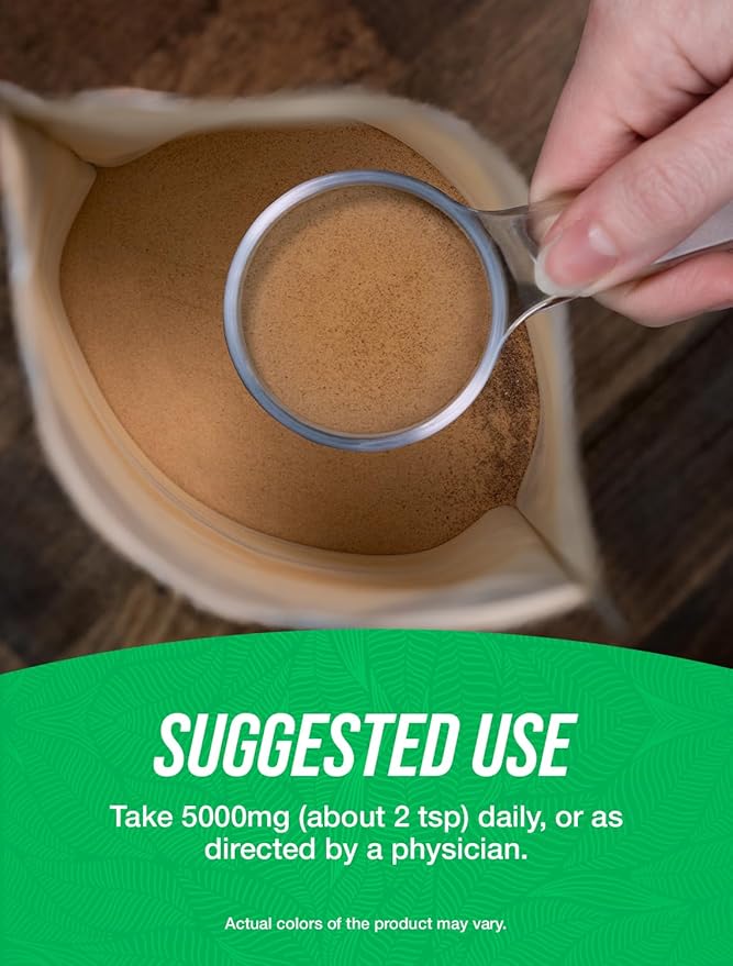 BulkSupplements.com Organic Maca Powder - Maca Supplement, Maca Root Powder - Superfood, Maca Powder Organic - Gluten Free, 5000mg per Serving, 500g (1.1 lbs) (Pack of 1)
