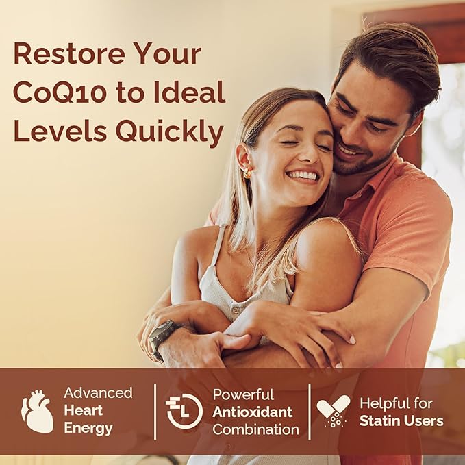 Ubiquinol CoQ10 600 MG Softgels with Omega-3 & Shilajit & PQQ, Advanced Dual-Delivery Coenzyme-Q10, Active CoQ10 Ubiquinol Supplement for Fertility, Antioxidant, Heart, Brain & Energy, 120 Servings