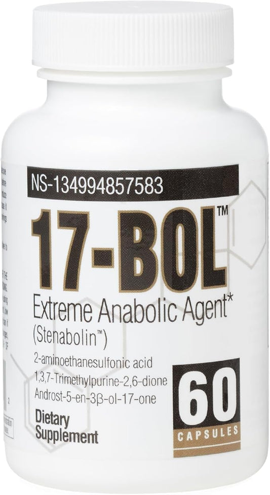 Avry Labs Extreme Anabolic Supplement – Pre-Workout Dietary Supplement, Lean Muscle Builder & Fat Burner – Supports Protein Synthesis, Testosterone Levels & Muscle Growth – Vegan, 60 Capsules
