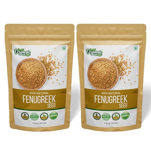 ORGANIC ZING Fenugreek Seed (227 Gm) Pack Of 2