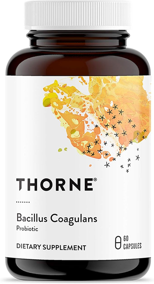 THORNE Bacillus Coagulans Probiotic - Shelf Stable Probiotic Supplement to Promote GI Health* - 60 Capsules