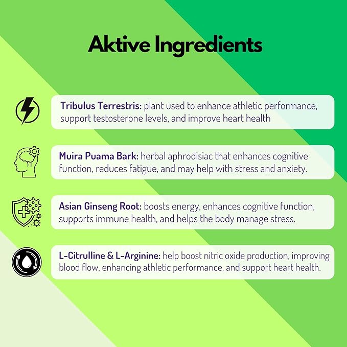 Nitric Oxide Booster Supplement with L-Arginine, L-Citrulline, and Ginseng Root – Enhance Blood Flow, Boost Energy & Stamina, Support Heart Health & Muscle Growth – 60 Capsules
