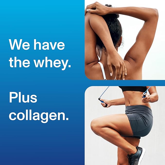 Vital Proteins Whey Protein Powder+ Collagen Peptides, 24g Protein Supporting Recovery & Joint Health, with Vitamin C, About 16 Servings - Chocolate 22.8oz