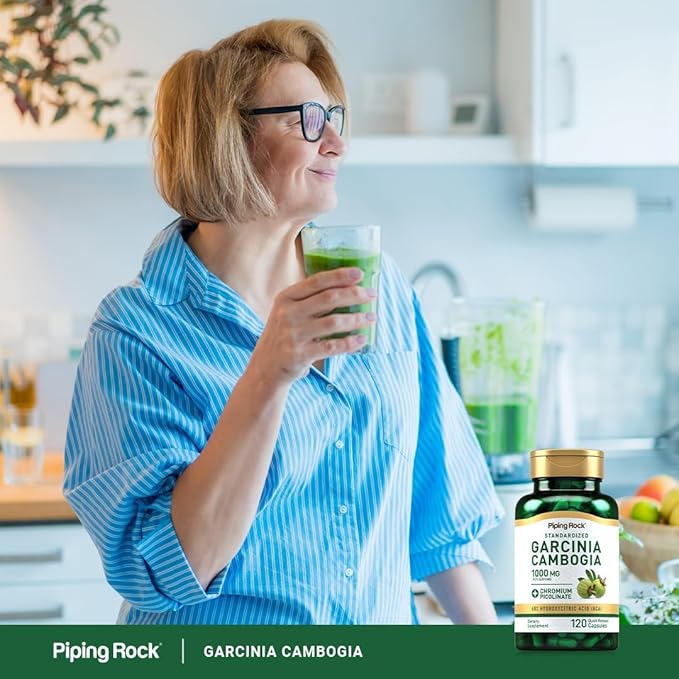 Piping Rock Garcinia Cambogia Extract | 3000mg | 120 Capsules | Concentrated Pills | Non-GMO, Gluten Free Supplement
