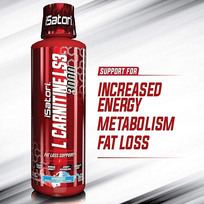 iSatori L-Carnitine LS3 Bombsicle 3000mg (32 Servings) & iSatori Ultra CLA (90 Softgels)