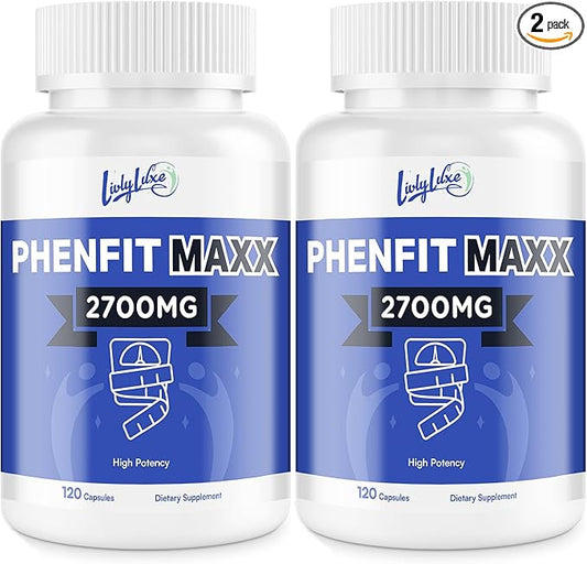 PhenFit-Maxx Weight Loss Supplement - Appetite Suppressant and Diet Pills - Metabolism Booster with CLA, L-Carnitine, Weight Loss Supplements for Women and Men (240 Capsules)