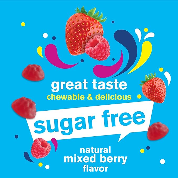 Sugar Free Fiber Gummies for Adults (4g)| Digestive Supprt |Prebiotic Fiber Supplement | 60 Count