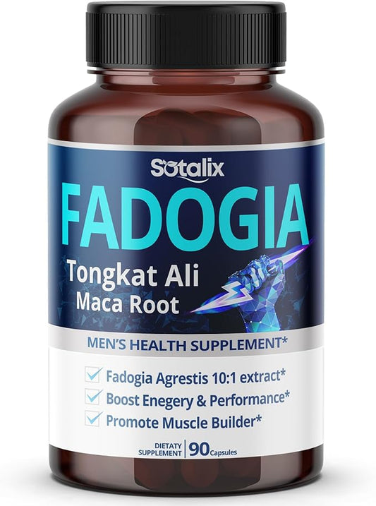 High Strength Fadogia Agrestis Capsules - Concentrated Formula with Maca Root - Support Immune, Energy (150 Count (Pack of 1))