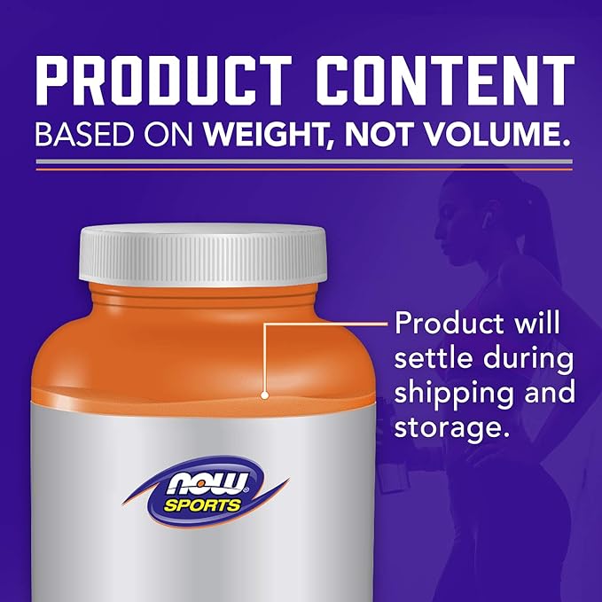 NOW Foods Sports Nutrition, Pea Protein 24 g, Fast Absorbing, Unflavored Powder, 2-Pound