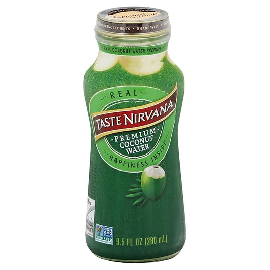 Taste Nirvana Real Coconut Water, 9.5 Fl Oz