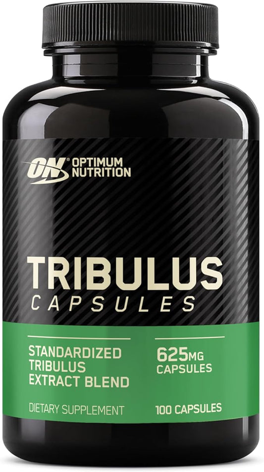 Optimum Nutrition Tribulus Terrestris 625mg, Testosterone Booster Supplement, 100 Capsules